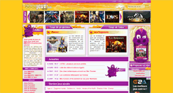 Desktop Screenshot of 2001jeux.com